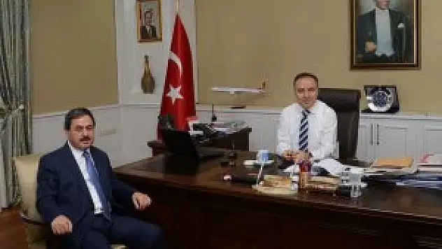 Başkan Eser'den Erzurum Valisi Altıparmak'a ziyaret