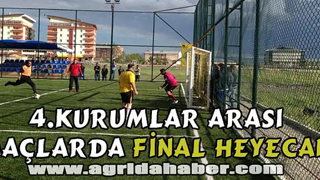 4.Kurumlar Arası Maçlarda Final Heyecanı