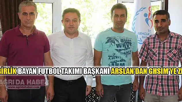 Ayhan Arslan, GHSM'yi ziyaret etti