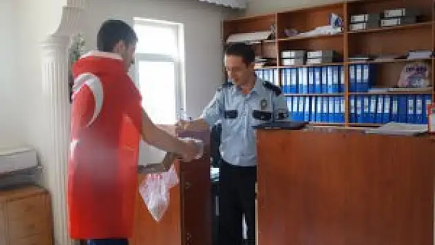 Horasan esnafından polise ziyaret