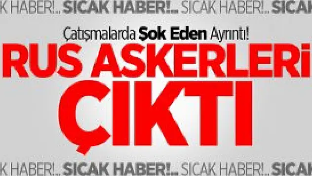 Rus Askerler Suriye İçin Savaşıyor
