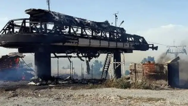 Sarıkamış'ta kayak merkezinde yangın