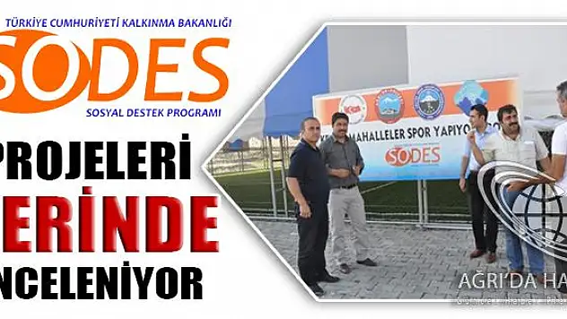 SODES 2012 Projelerini Yerinde İnceliyor