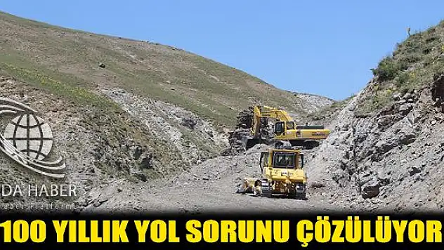 100 YILLIK YOL SORUNU ÇÖZÜLÜYOR