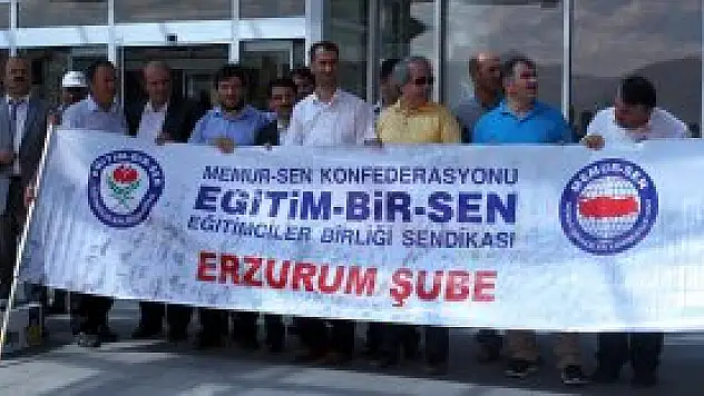 Erzurum'da teröre karşı birlik beraberlik