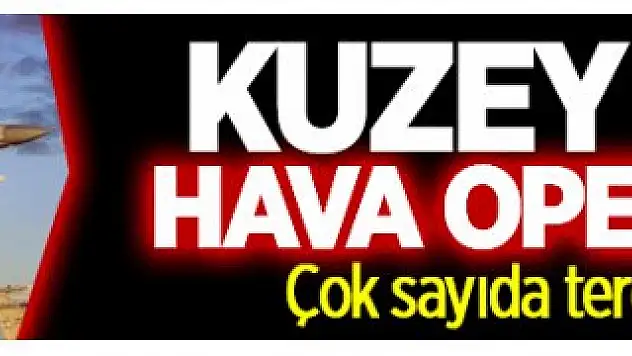 Irak'ın kuzeyindeki Sinat-Haftanin'de hava operasyonu