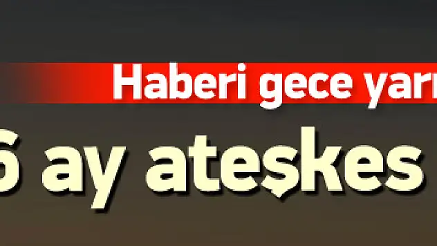 Suriye'de 3 bölgede 6 ay ateşkes sağlandı