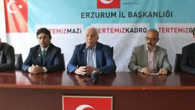Saadet Partisi Genel Başkanı Kamalak: