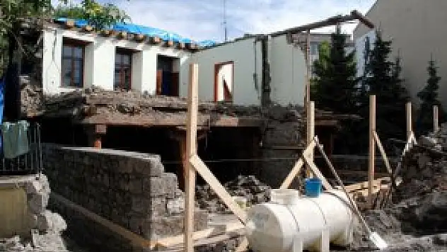 Gazi Ahmet Muhtar Paşa Konağı restore ediliyor