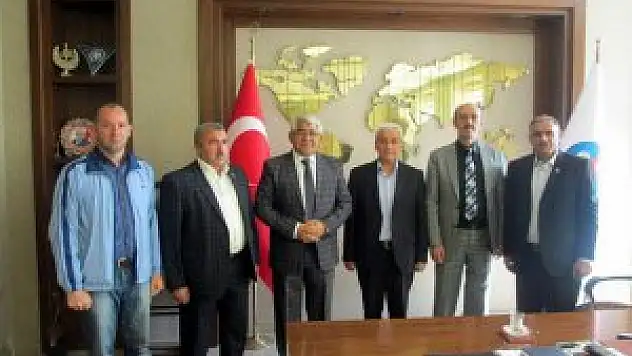 Karabağ heyeti Kars Belediye Başkanı Karaçanta'yı ziyaret etti