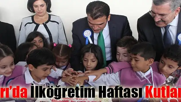 İlköğretim Haftası Ağrı'da kutlandı