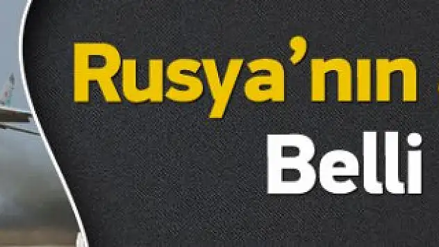 Rus uçakları Suriye'de ilk hava harekâtını düzenledi.