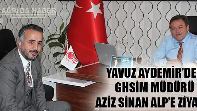 Yavuz Aydemirden GHSİM'ye Ziyaret
