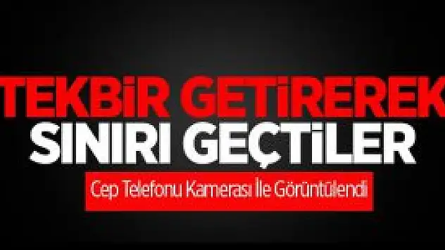 Tekbir Getirerek Yunanistan'a