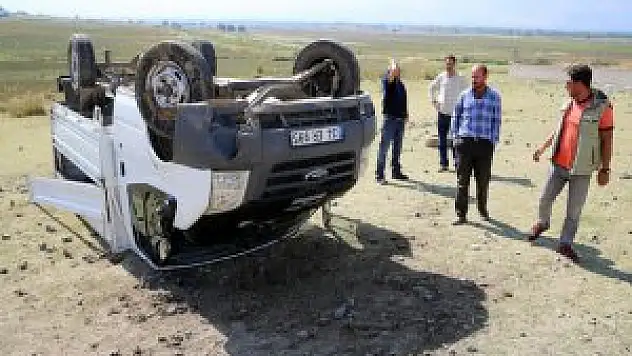 Üzümlü'de trafik kazası çok sayıda yaralı,