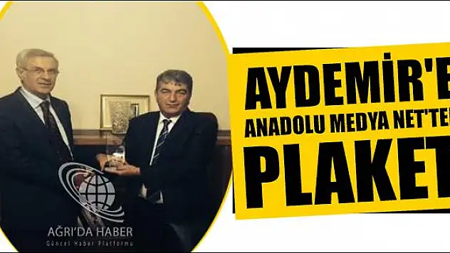 AYDEMİR E ANADOLU MEDYA NET TEN PLAKET