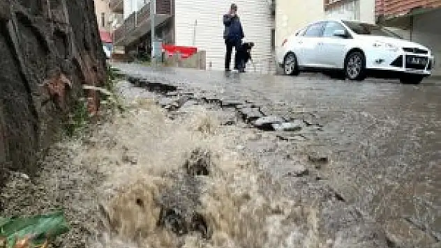 Bitlis'te sağanak taşkınlara neden oldu