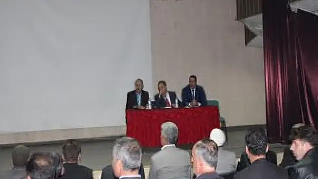 Güroymak İlçe Özel İdare Müdürlüğü'nde toplantı