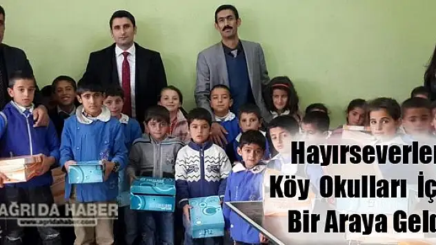 Hayırseverler Köy Okulları İçin Bir Araya Geldi