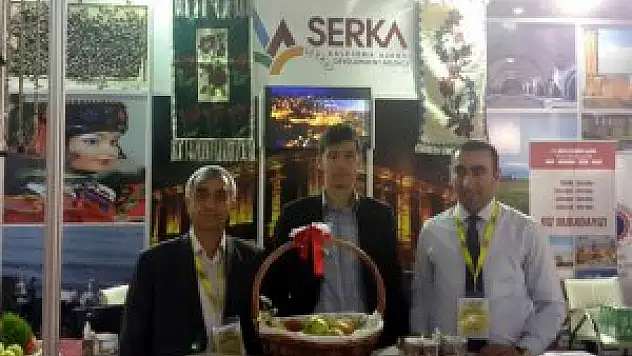 YÖREX'te SERKA standına büyük ilgi
