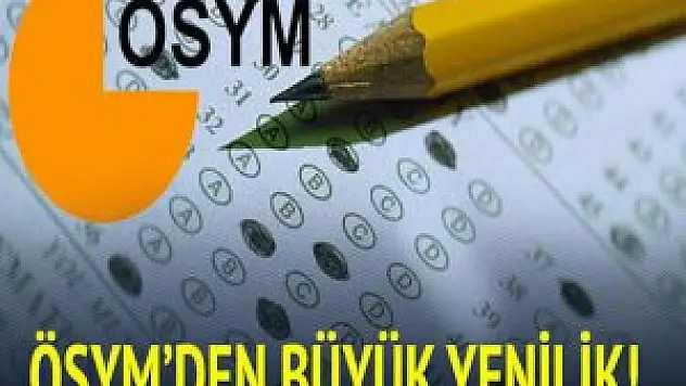 ÖSYM 'sonuç açıklama