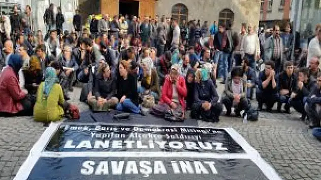 Ankara'daki terör'ün yaptığı saldırıya karşı tepki