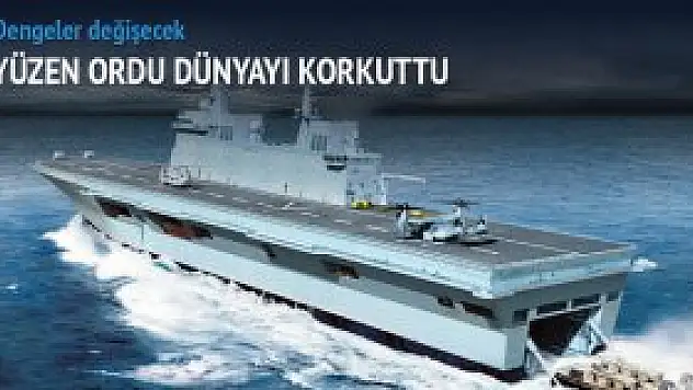 İşte yüzen ordumuz Milli tokat