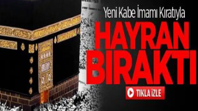 Yeni Kabe İmamı Yüzbinleri Hayran