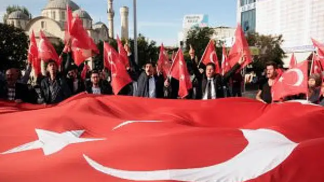 Malatya'da şehitler için yürüyüş yapıldı
