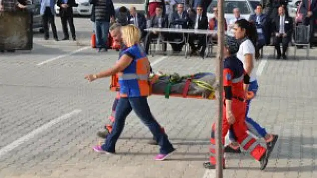Malatya Devlet Hastanesi'nde tatbikat yapıldı