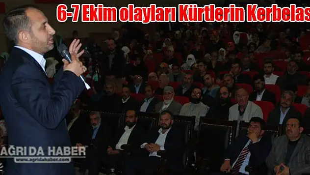 6-7 Ekim olayları Kürtlerin Kerbelasıdır