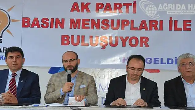 Yeni Ak Parti Ağrı İl Yönetimi Basınla Kahvaltıda Buluştu