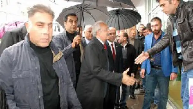 CHP Genel Başkanı Kılıçdaroğlu Kars'ta halkla birlikte