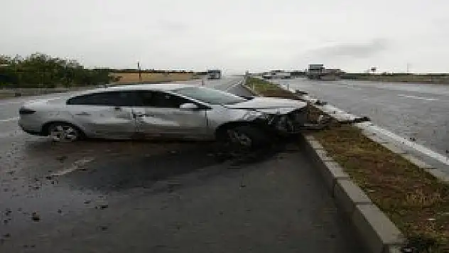 Malatya'da trafik kazası bir kişi yaralı