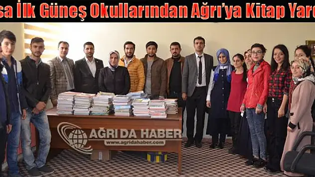 Bursa İlk Güneş Okullarından Ağrı'ya Kitap Yardımı