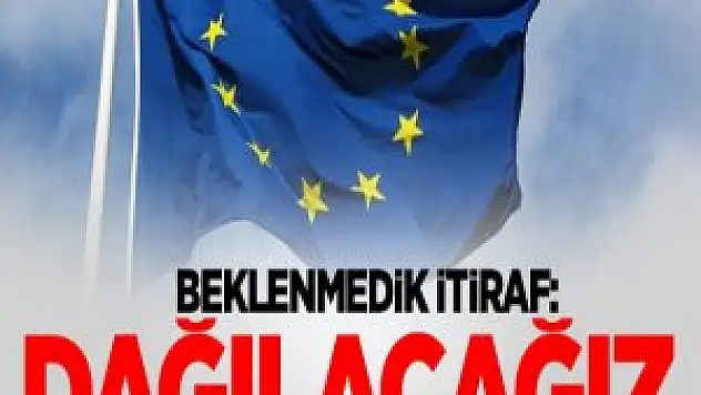 AB'den beklenmedik itiraf