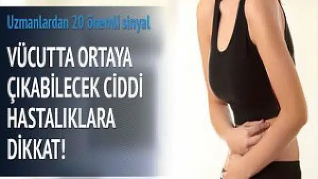 20 önemli hastalık