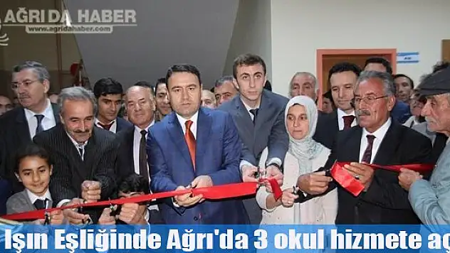Vali Musa Işın Eşliğinde Ağrı'da 3 Hizmete Açıldı