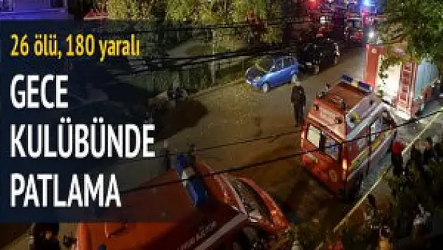 Romanya'da gece kulübünde patlama: ölü sayısı 26'yı aştı