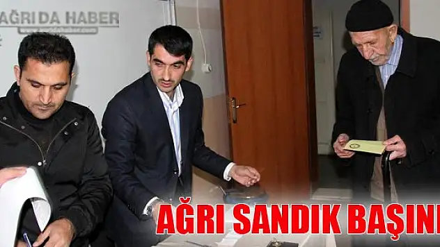 Ağrı Halkı 26.Dönem Milletvekilleri İçin Sandık Başında