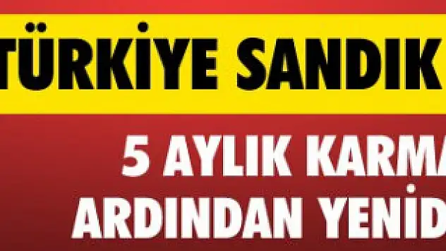Türkiye'de 54 milyon 49 bin 940 Seçmen Sandık Başında