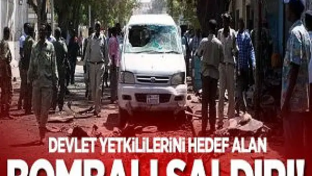 Somali'de bomba patlatıldı