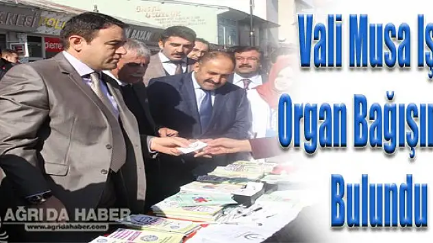 Ağrı'da Organ Bağışı Haftası Etkinliği