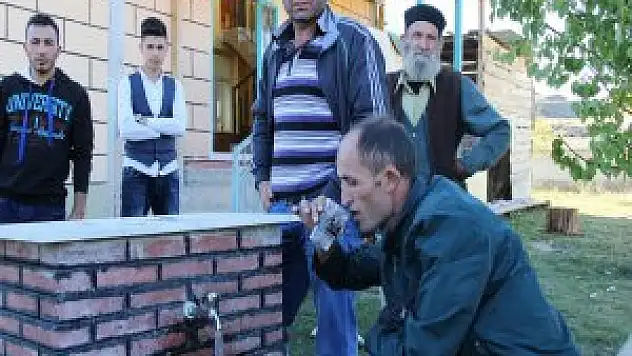Naman'ın Araköy Mahalesi sonunda suya kavuştu