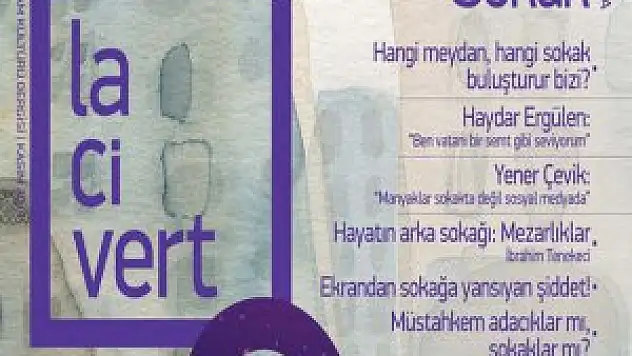 Lacivert 'Sokak' sayısıyla çıktı!