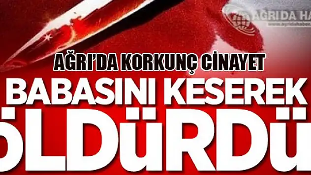 Namaz Kılan Babasının Boğazını Kesip Parçaladı