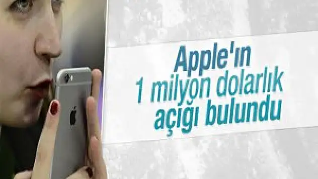 Apple'ın açığını buldular 1 Milyon Dolar Kazandı