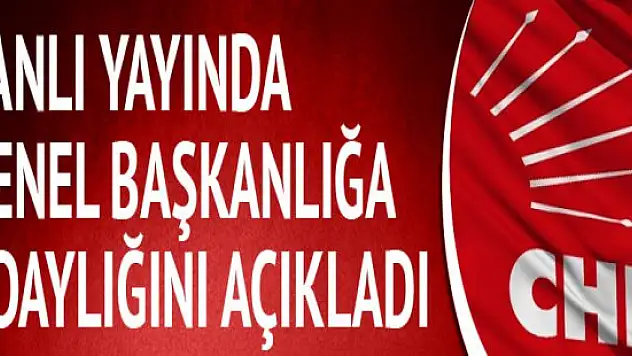 Muharrem İnce: Yarın imza toplamaya başlıyoruz