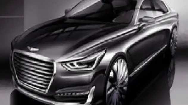 Genesis G90'ın İlk Fotoğrafı