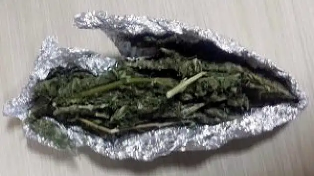 Kars'ta 100 gram esrar bulundu
